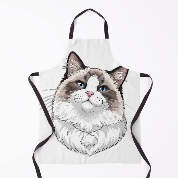 Item preview, Ragdoll Cat With Little Cloud Charm designed and sold by pumsquare.
