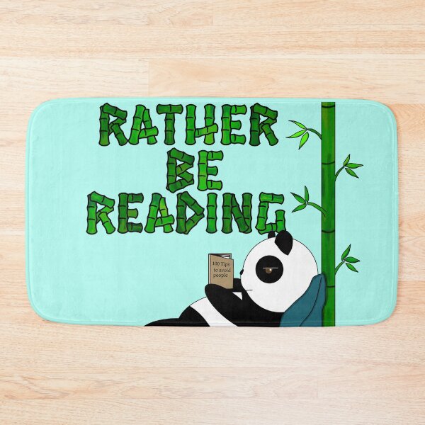 Item preview, Panda Rather be Reading  designed and sold by JaygiesDesign.