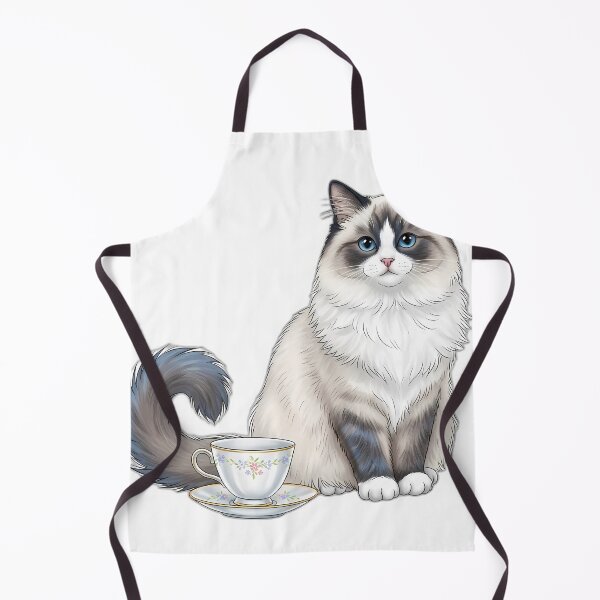 Item preview, Ragdoll Cat Sitting Beside A Small designed and sold by pumsquare.