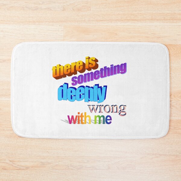 Item preview, there is somthing deeply wrong with me Wordart designed and sold by WorddArtt.