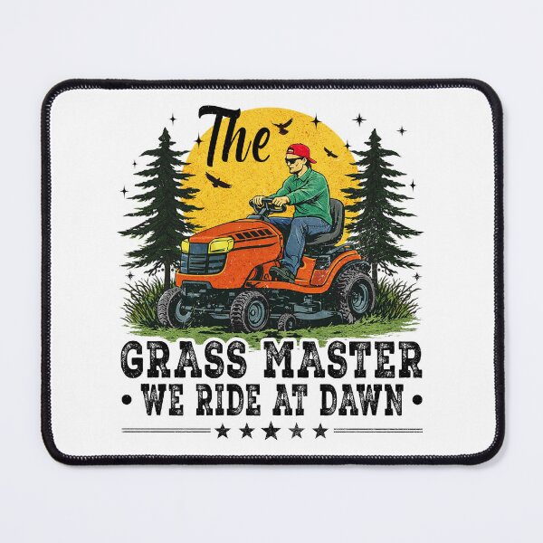 Item preview, The GRASS MASTER - WE RIDE AT DAWN designed and sold by Patchina.