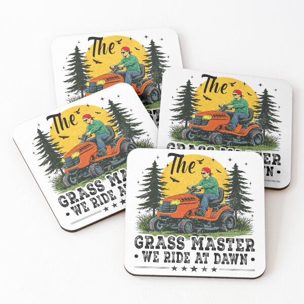 Item preview, The GRASS MASTER - WE RIDE AT DAWN designed and sold by Patchina.