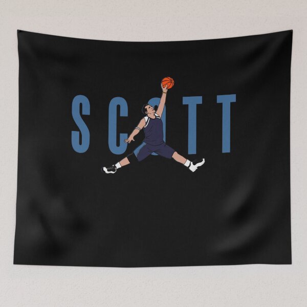Item preview, The Office Michael Scott Logo Jumpman Parody designed and sold by CMSenseiStore.