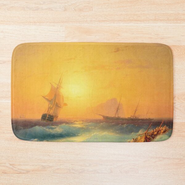 Item preview, American Shipping off the Rock of Gibraltar designed and sold by SharonTheFirst.