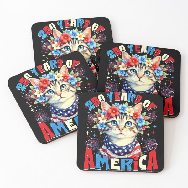 Item preview, 250 years of America Cat designed and sold by Patchina.