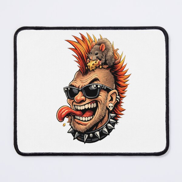 Item preview, Punk rocker with rat designed and sold by Wolf Creator.