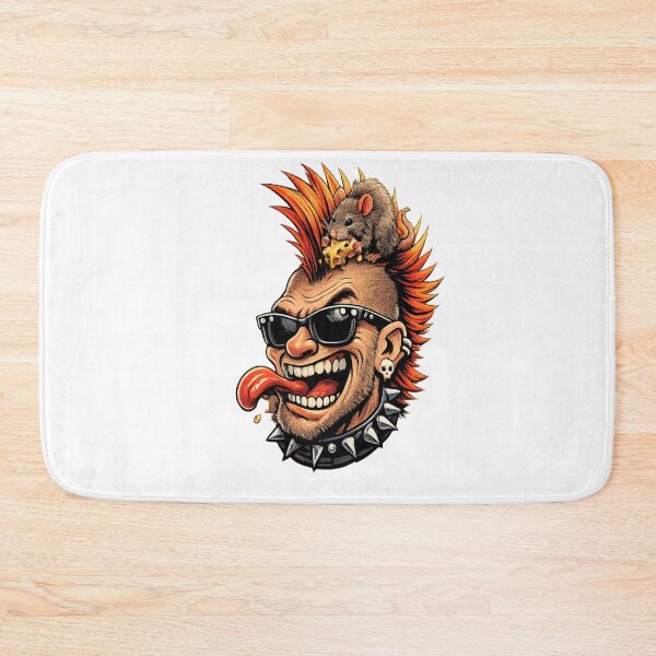 Item preview, Punk rocker with rat designed and sold by Wolf Creator.