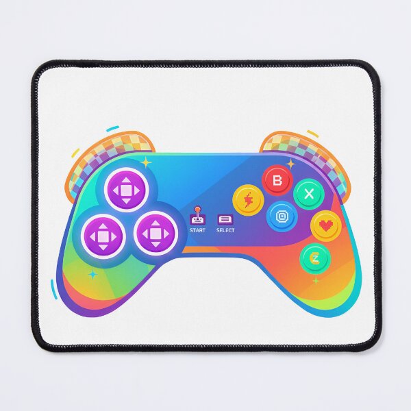 Item preview, Neon Gaming Controller T-Shirt – Colorful Gamer Aesthetic Tee designed and sold by Rivistudio.