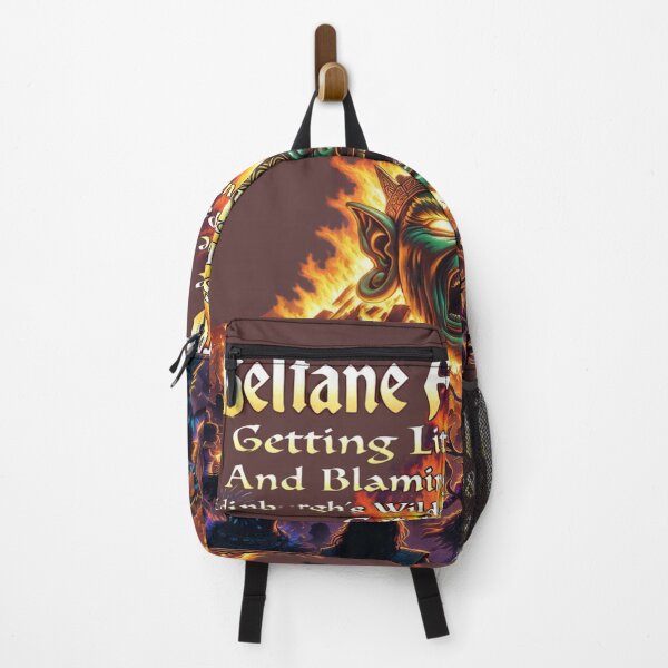 Item preview, Beltane Fire Festival T-Shirt | Pagan Bonfire Ritual Art | Celtic Festival Graphic Tee | Mythical Fire Spirit Design designed and sold by Sushikidsntod.