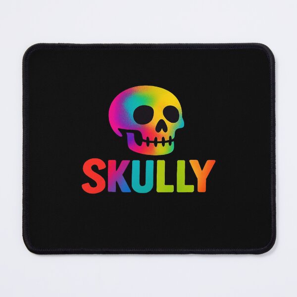 Item preview, Rainbow Skull “Skully” Design • Vibrant Neon Gradient Skull Art for Stickers & Apparel designed and sold by Bright Nest Studio.