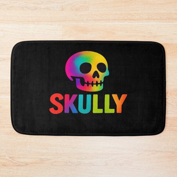 Item preview, Rainbow Skull “Skully” Design • Vibrant Neon Gradient Skull Art for Stickers & Apparel designed and sold by Bright Nest Studio.