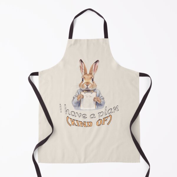 Item preview, I Have a Plan (Kind Of) – Funny Bunny To-Do List Design designed and sold by TestudoDesign.