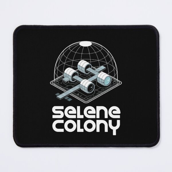 Item preview, Selene Colony — Modular Lunar Base Dome Isometric Blueprint Space Tee V1 designed and sold by DarylWelsh2024.