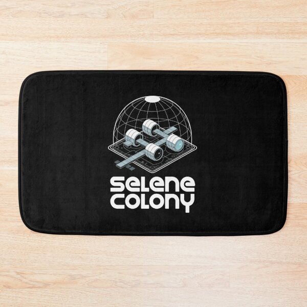 Item preview, Selene Colony — Modular Lunar Base Dome Isometric Blueprint Space Tee V1 designed and sold by DarylWelsh2024.