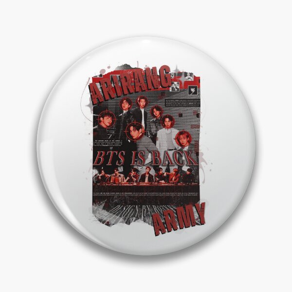 Item preview, BTS Arirang World Tour 2026 Bangtan Army Concept Korean Kpop Song  designed and sold by HELL0WBELLO.