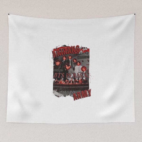 Item preview, BTS Arirang World Tour 2026 Bangtan Army Concept Korean Kpop Song  designed and sold by HELL0WBELLO.