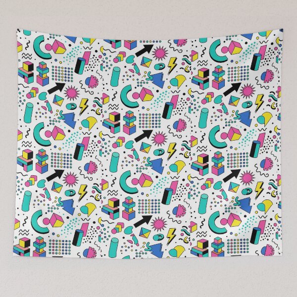 Item preview, Memphis Style Geometric Pattern designed and sold by byvarol.