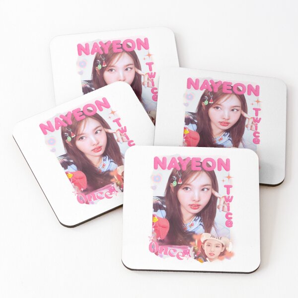 Item preview, TWICE Nayeon Kpop Girl Group Pink and Blue Collage Design  designed and sold by HELL0WBELLO.