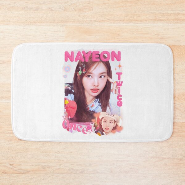 Item preview, TWICE Nayeon Kpop Girl Group Pink and Blue Collage Design  designed and sold by HELL0WBELLO.