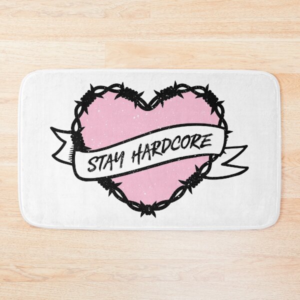 Item preview, Stay Hardcore Heart Barbed Wire designed and sold by cara-jaxn.
