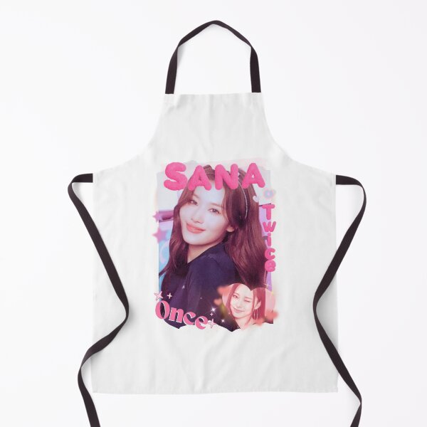 Item preview, TWICE Sana Kpop Girl Group Pink and Blue Collage Design designed and sold by HELL0WBELLO.