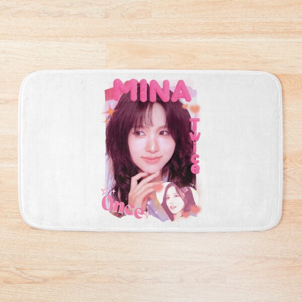 Item preview, TWICE Mina Kpop Girl Group Pink and Blue Collage Design  designed and sold by HELL0WBELLO.