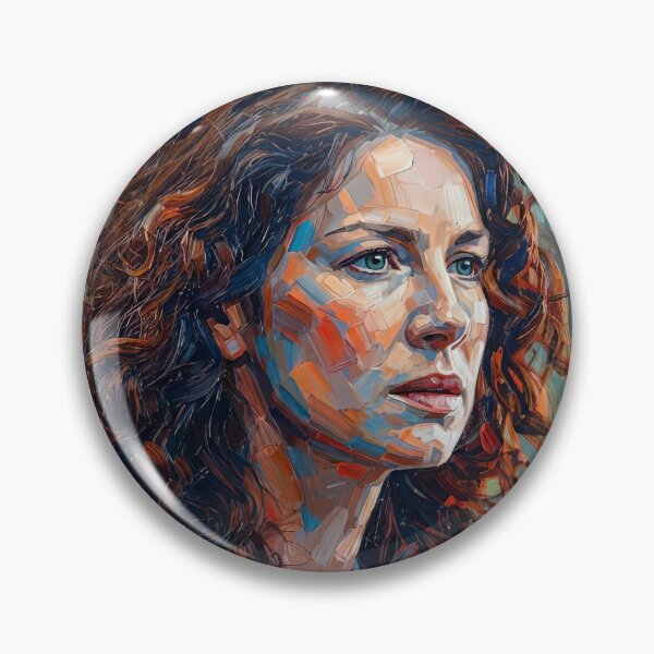 Item preview, Outlander painting of Claire Fraser. designed and sold by davidelder.
