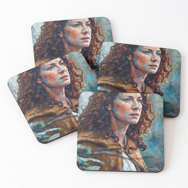 Item preview, Outlander painting of Claire Fraser. designed and sold by davidelder.