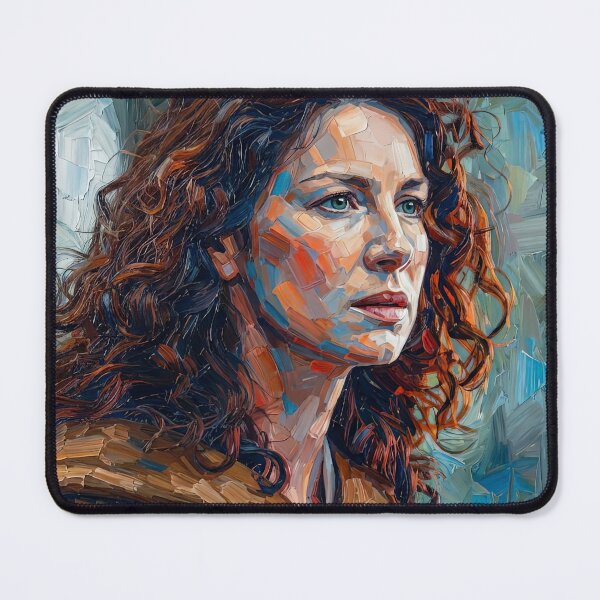 Item preview, Outlander painting of Claire Fraser. designed and sold by davidelder.