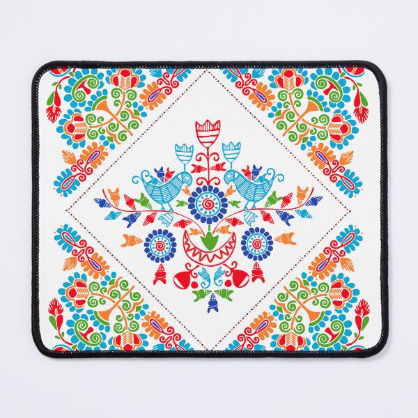 Item preview, Bold Folk Geometric Pattern with Ornamental Tribal Shapes | Vintage Ethnic Seamless designed and sold by SWETA HALDER.