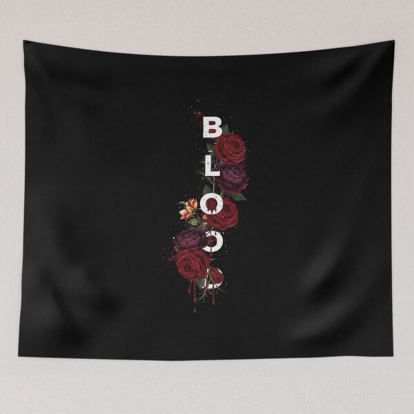 Artikelvorschau, Gothic Dark Romance Floral - Crimson Bloom entworfen und verkauft von Mary Ney.