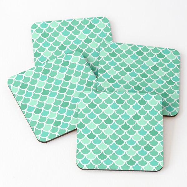 Item preview, Turquoise green scales designed and sold by AnnaHolyph.