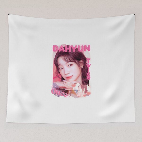 Item preview, TWICE Dahyun Kpop Girl Group Pink and Blue Collage Design  designed and sold by HELL0WBELLO.