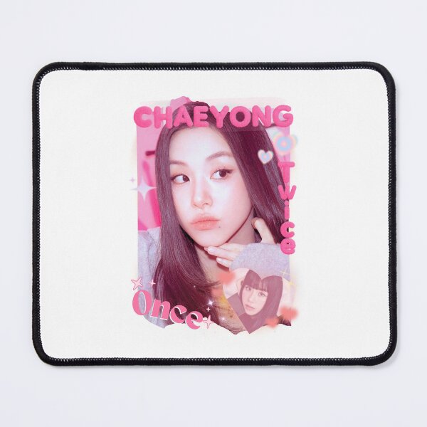 Item preview, TWICE Chaeyoung Kpop Girl Group Pink and Blue Collage Design  designed and sold by HELL0WBELLO.
