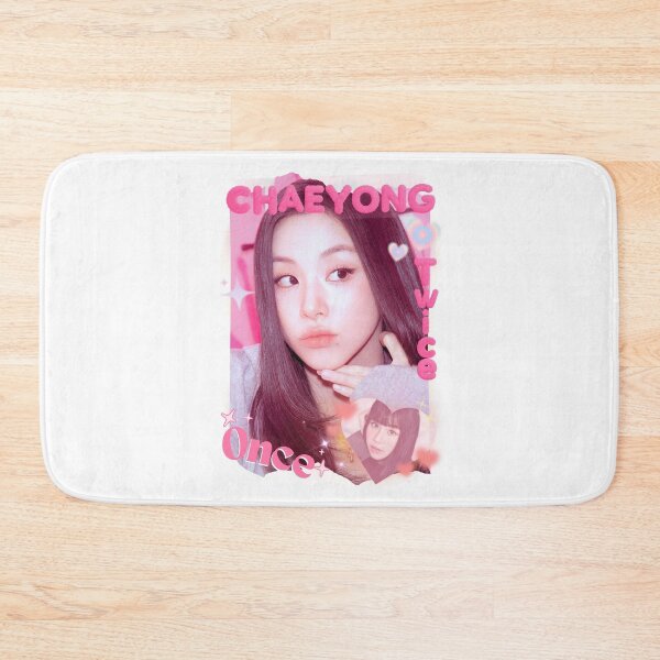 Item preview, TWICE Chaeyoung Kpop Girl Group Pink and Blue Collage Design  designed and sold by HELL0WBELLO.