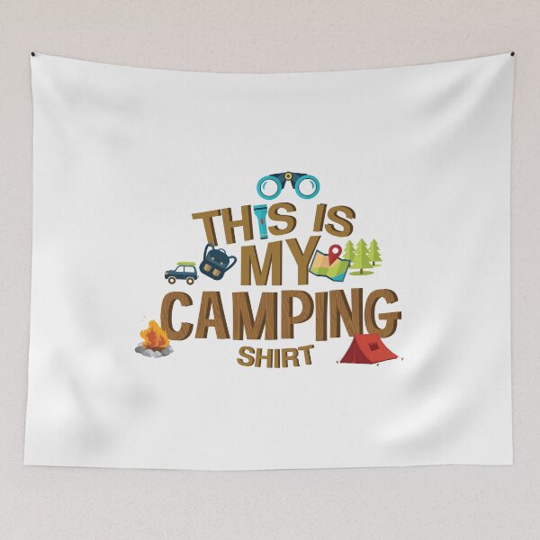 Item preview, This is My Camping Trip Kids Girl Boy designed and sold by miracletee.