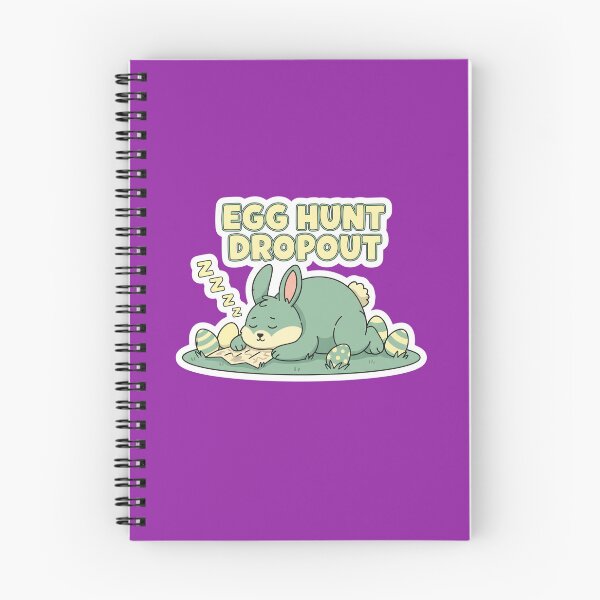 Item preview, Sleepy Bunny Egg Hunt Dropout Easter Humor designed and sold by Han-Chaeyoung.