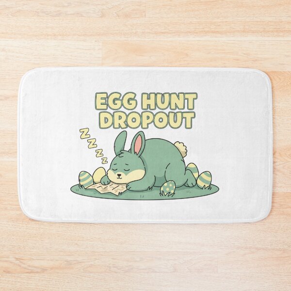 Item preview, Sleepy Bunny Egg Hunt Dropout Easter Humor designed and sold by Han-Chaeyoung.