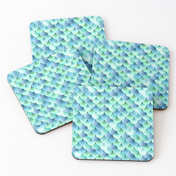 Item preview, Shiny turquoise scales designed and sold by AnnaHolyph.
