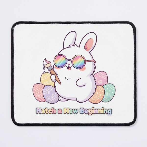 Item preview, Hatch A New Beginning Easter Bunny Painter designed and sold by Han-Chaeyoung.