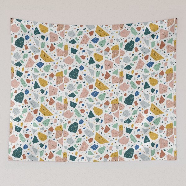 Item preview, Modern Terrazzo Style Art Geometric Pattern designed and sold by byvarol.