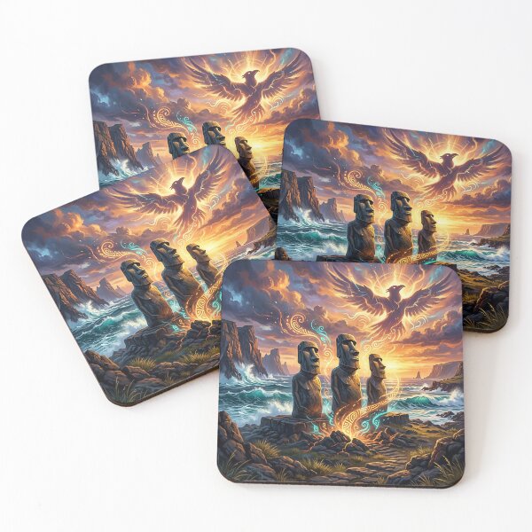 Item preview, mystic rapa nui designed and sold by Gene Arts.