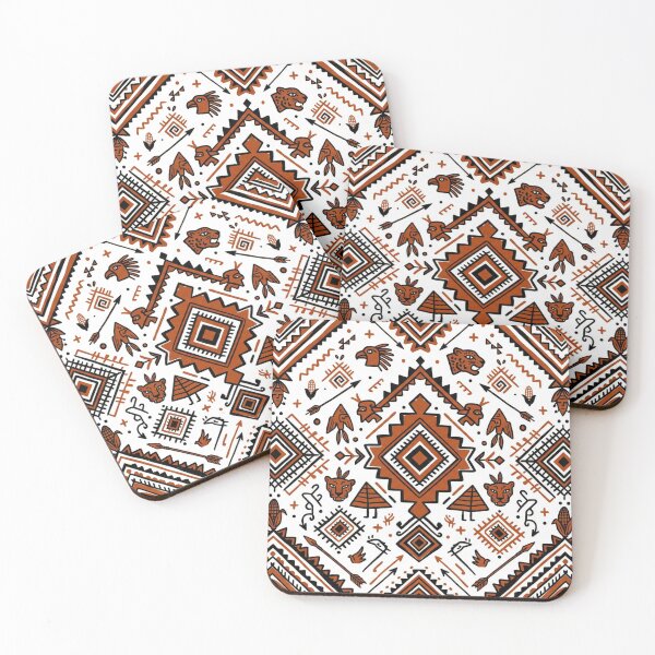 Item preview, Ethnic Aztec Style Art Geometric Pattern designed and sold by byvarol.