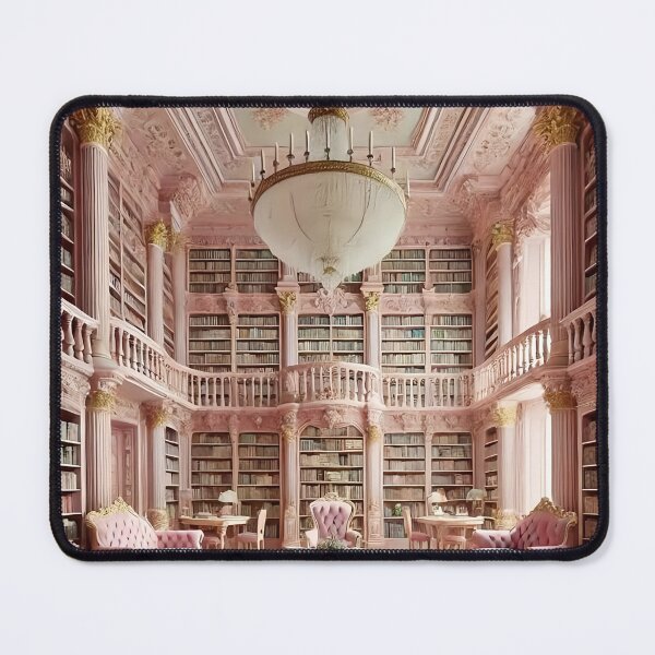 Item preview, The Grand Pink Library: A Rococo Palace of Wisdom designed and sold by yum1108.