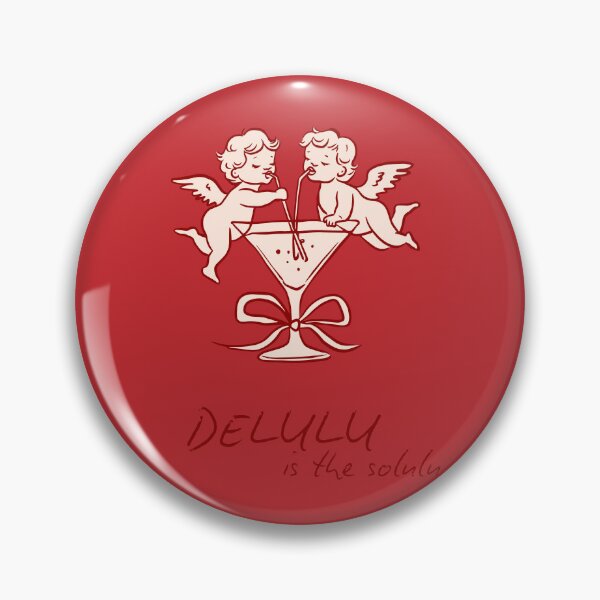 Item preview, Delulu is the Solulu – Cute Aesthetic Manifestation Design designed and sold by silly little things.