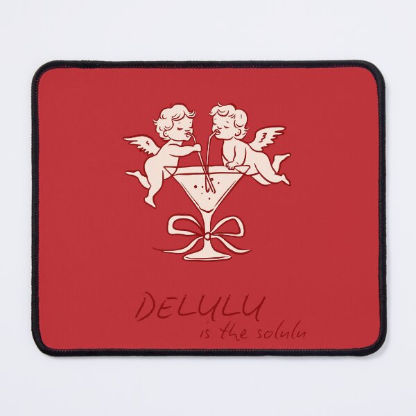 Item preview, Delulu is the Solulu – Cute Aesthetic Manifestation Design designed and sold by silly little things.