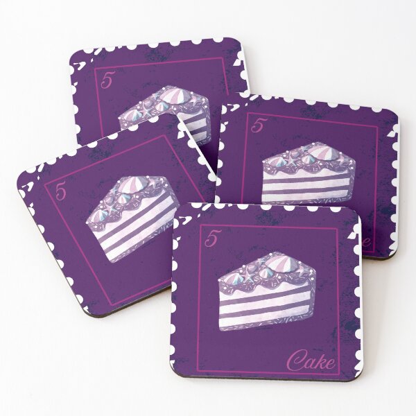 Aperçu de l'œuvre Tampon à gâteau violet créée et vendue par serenebookworm.