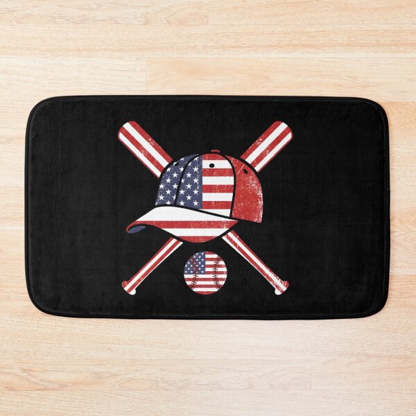 Item preview, Vintage USA Baseball Flag Retro Patriotic 4th of July Sports designed and sold by Ali-printshop.