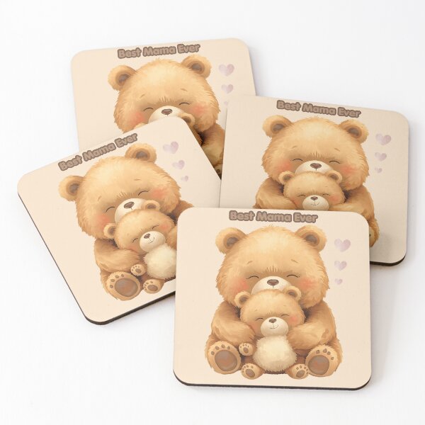 Item preview, Best Mama Ever – Cute Bear Hug Design | Funny & Sweet Mom Gift designed and sold by Ofizkids.
