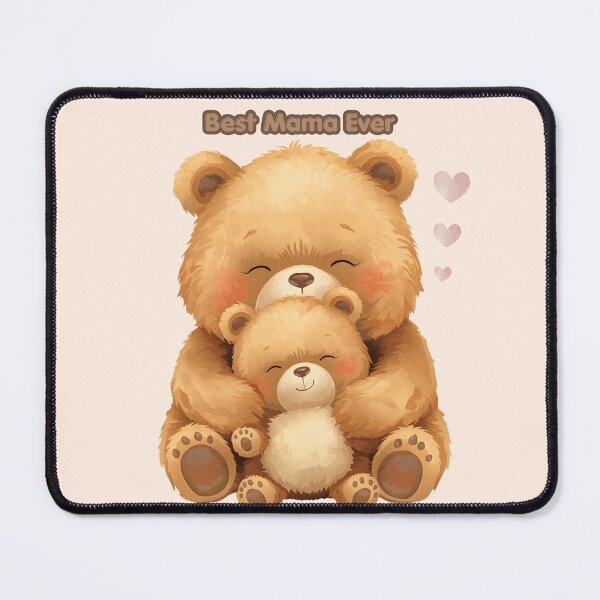 Item preview, Best Mama Ever – Cute Bear Hug Design | Funny & Sweet Mom Gift designed and sold by Ofizkids.